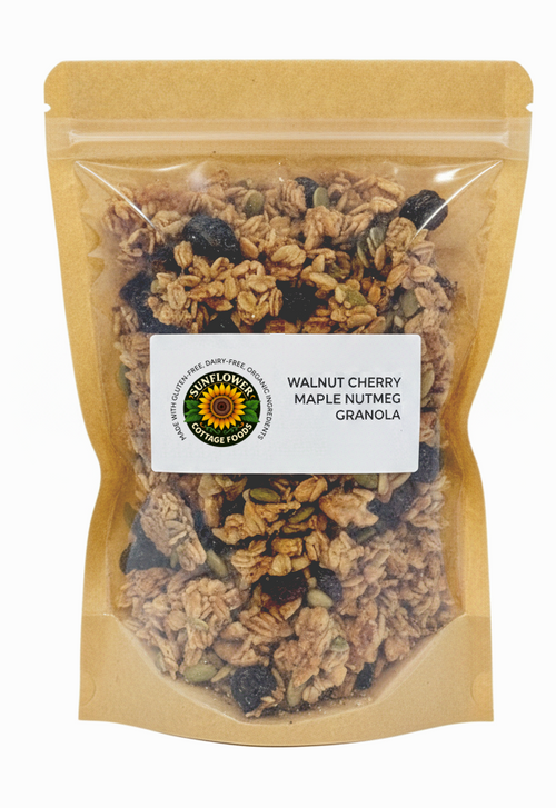 Walnut Cherry Maple Nutmeg Granola